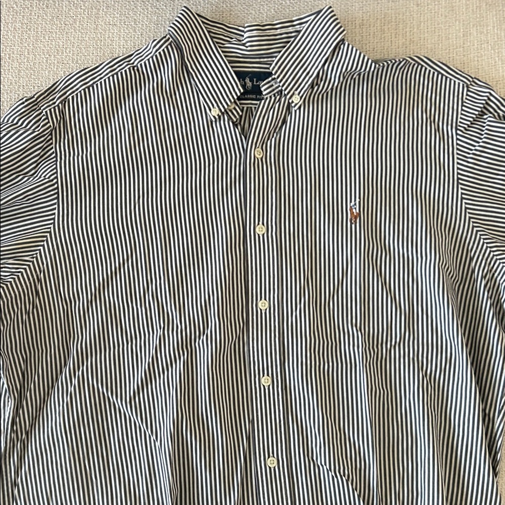 Ralph Lauren Striped Button-Down Shirt